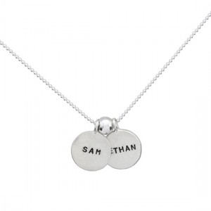 Hand  Stamped Thai Circles of Affection