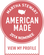 Heart On Your Wrist personalized jewelry - Martha Stewart American Made Award nominee.