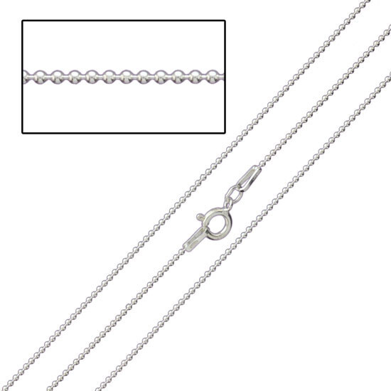 Silver Very Fine Ball Chain